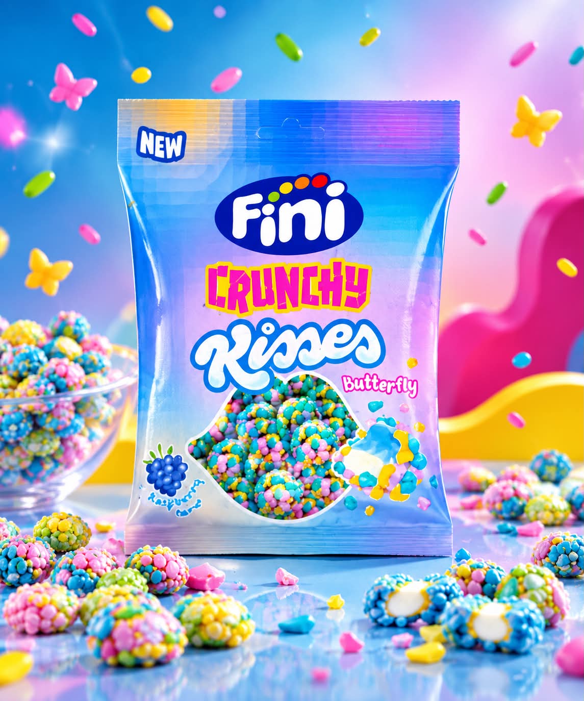 Crunchy Kisses Butterfly - (75g)