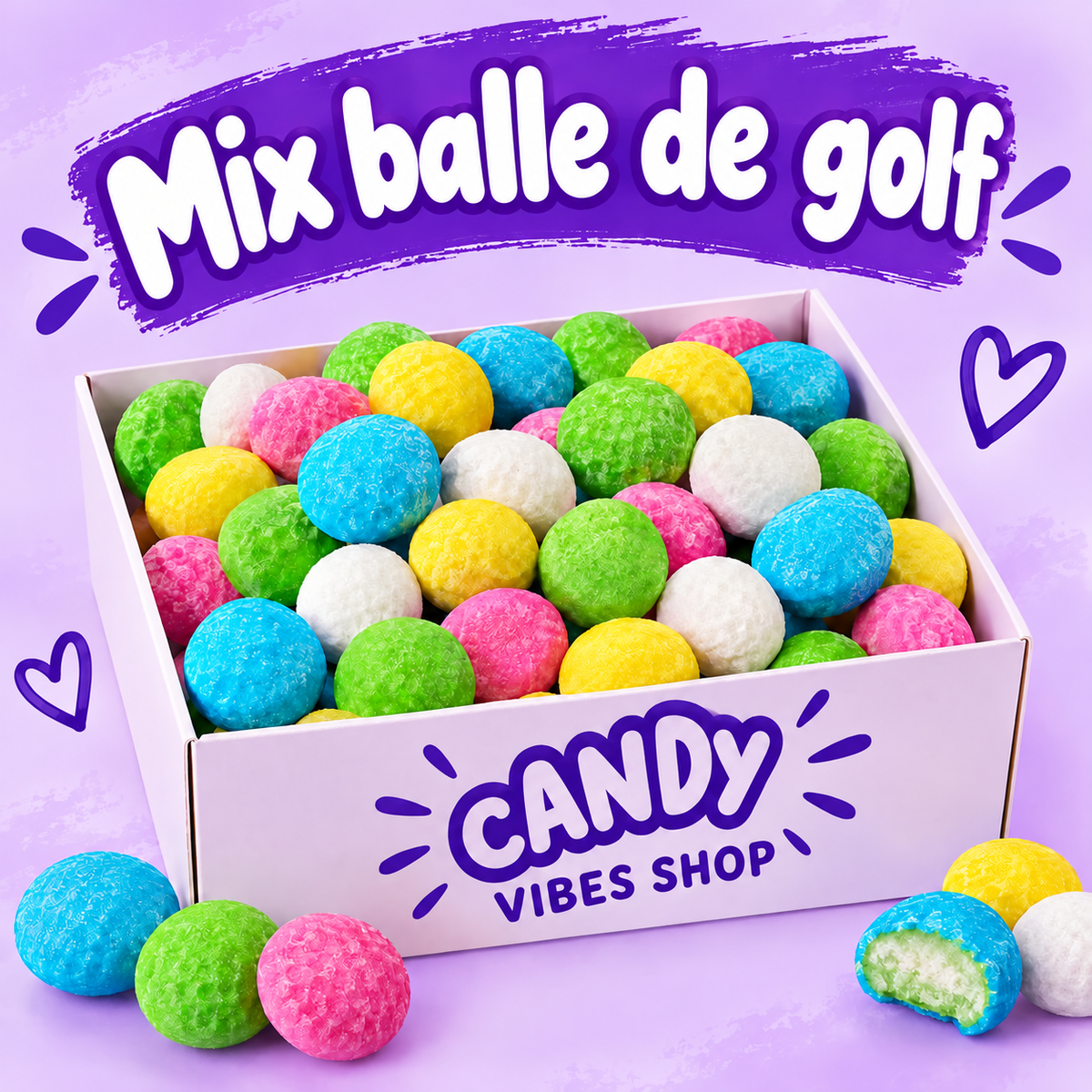 Mix balle de golf - ( X18 )