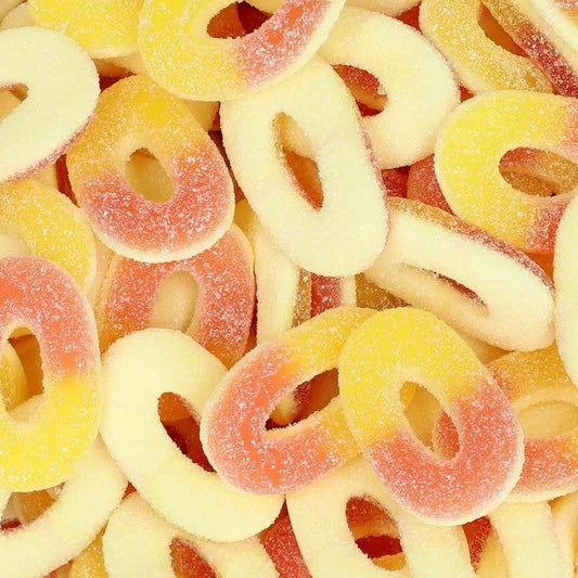 Anneaux Pêche Sucrés - ( 100 g )